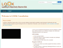 Tablet Screenshot of lookconsultation.org